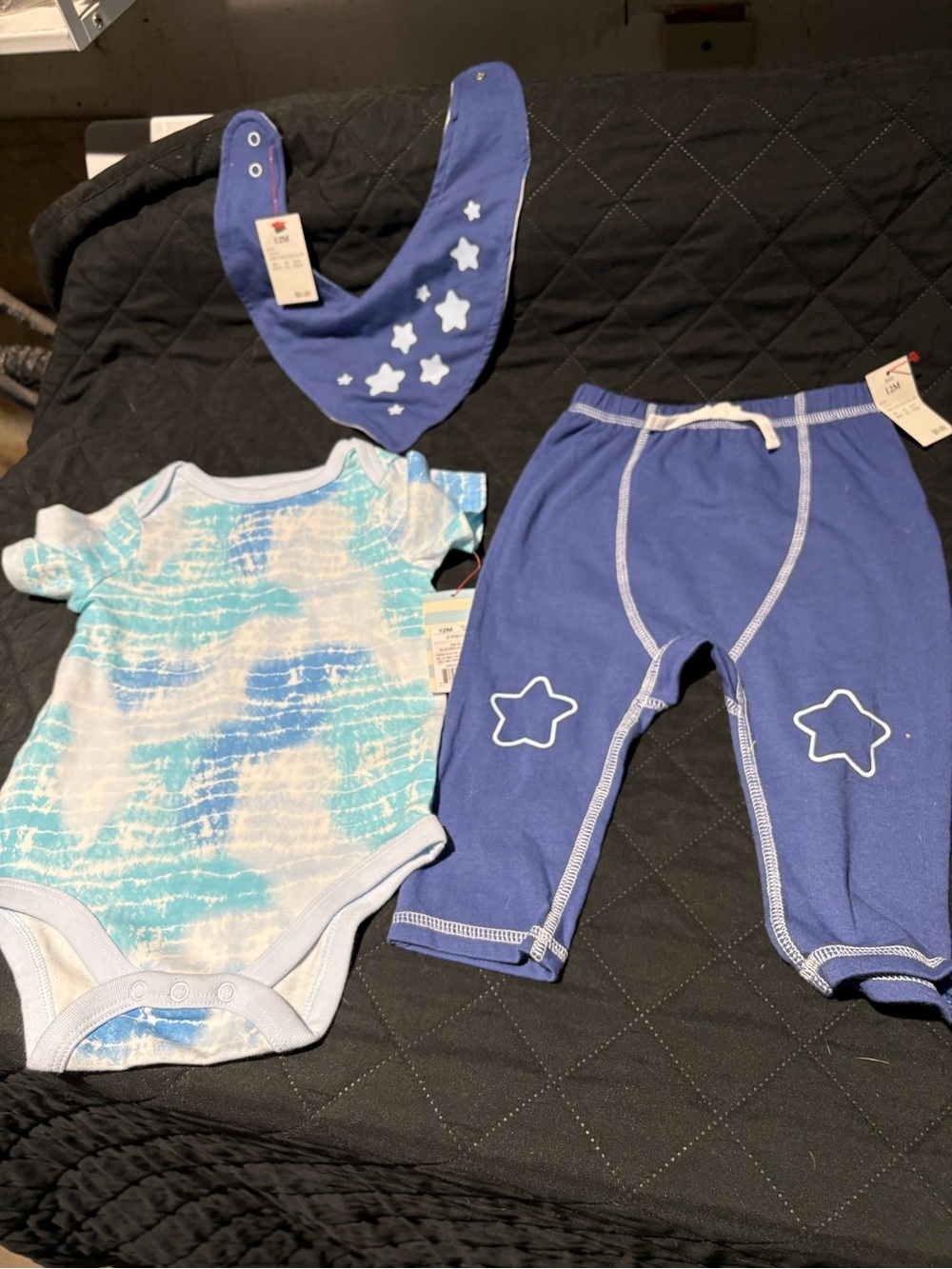 Cat & Jack Blue Star 3-Piece Matching Set